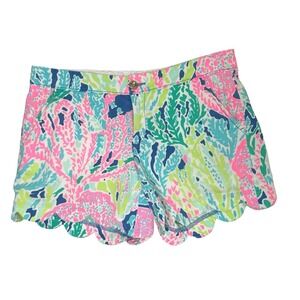 Lilly Pulitzer Womens Shorts, The Buttercup Shorts - Size 2